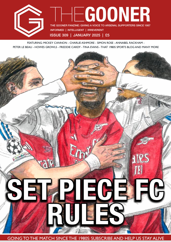 Gooner Issue 309 (NON-UK - Shipping Included